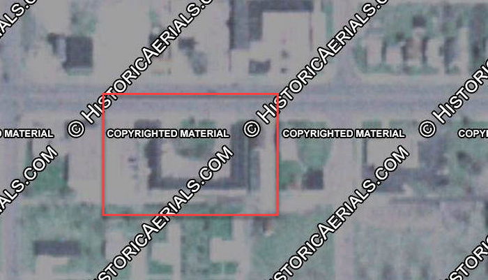 Memory Lane Motel - 1981 Aerial (newer photo)